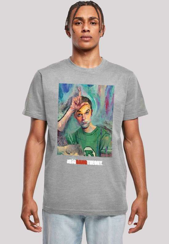 футболка Big Bang Theory TV Serie Sheldon Loser Painting