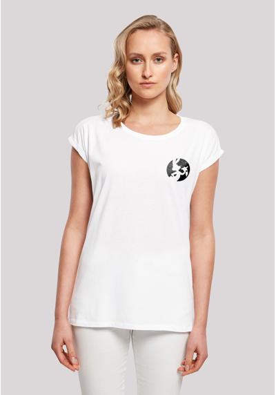 футболка Looney Tunes Bugs Bunny Silhouette Breast Print