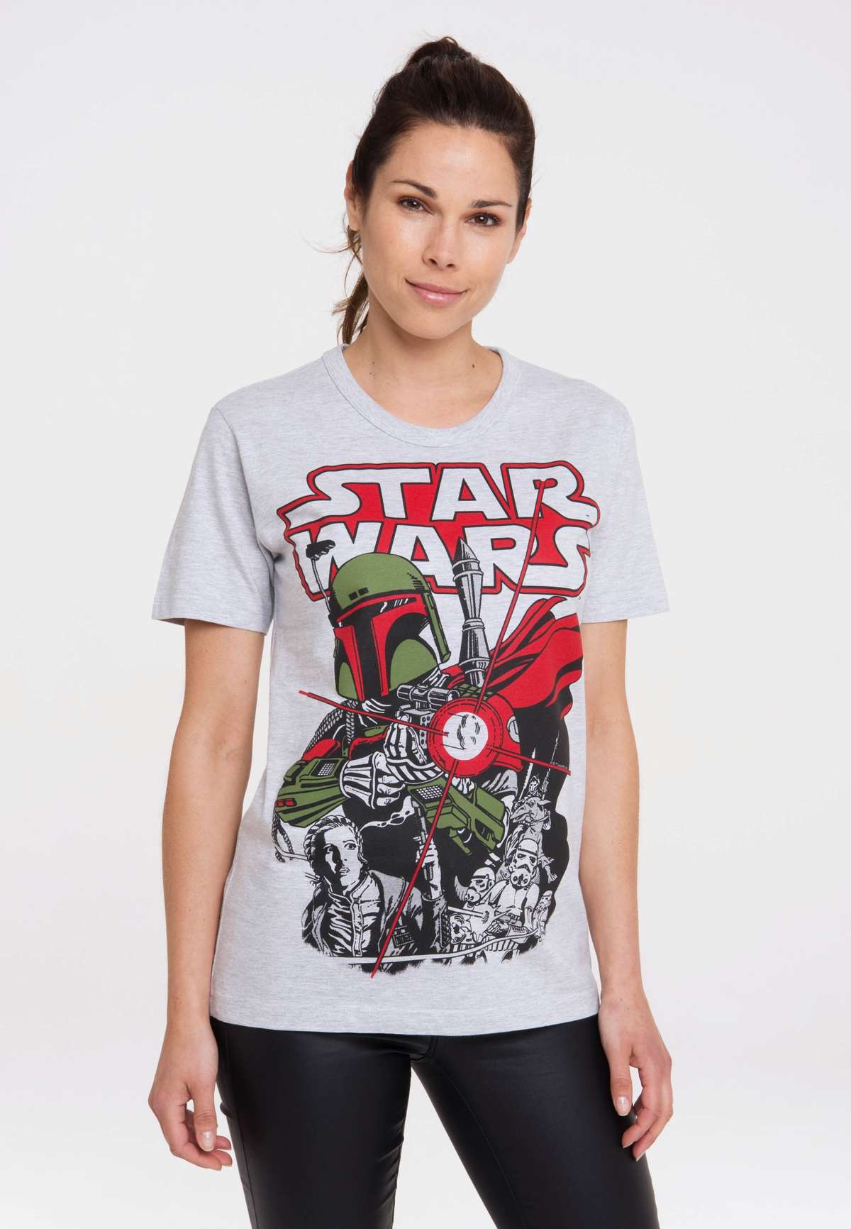 Футболка с лицензионным принтом Star Wars - Boba Fett