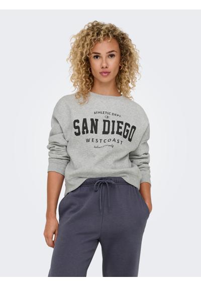 толстовка ONLSWEAT L/S CREW OVERSIZE STATE SWT