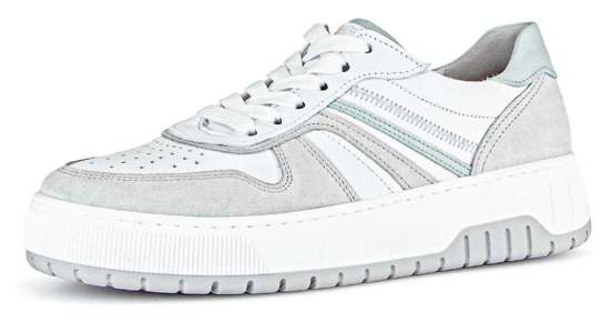 Кроссовки на платформе с декоративной строчкой DAVOS