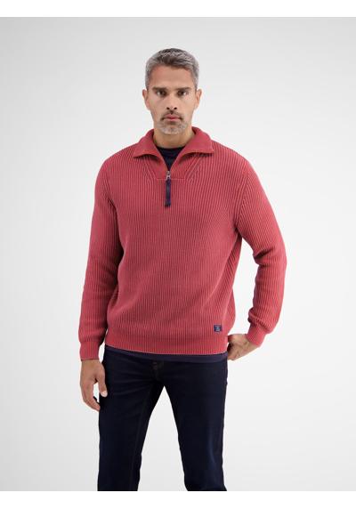 Вязаный свитер LERROS Strickpullover im Troyer-Style