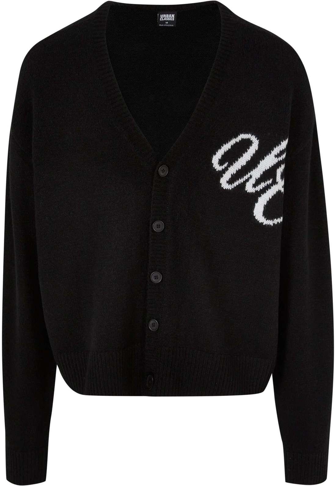 Свитер с круглым вырезом Urban Classics Herren Initials Cardigan