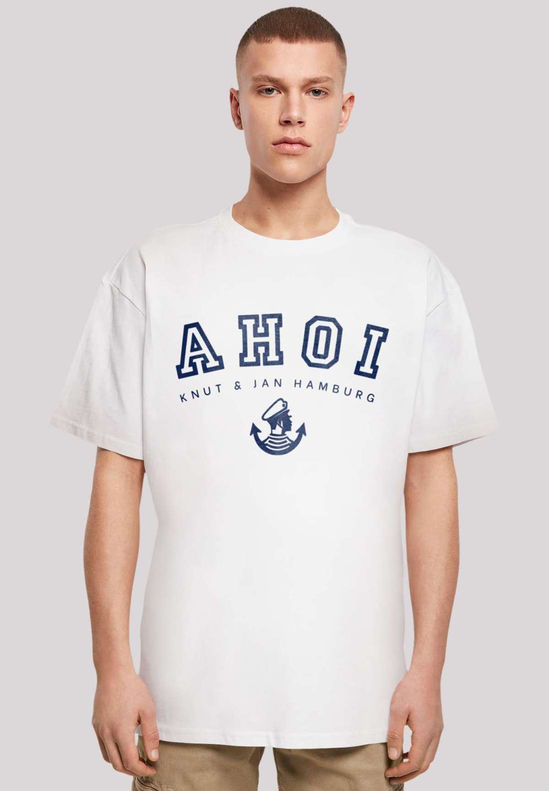футболка Oversized T-Shirt Ahoi Knut & Jan Hamburg