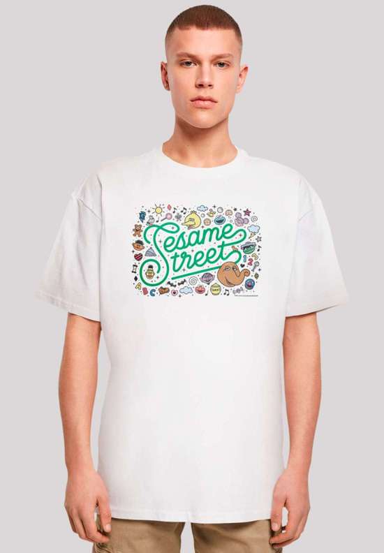футболка Sesamstraße Collage Coloured