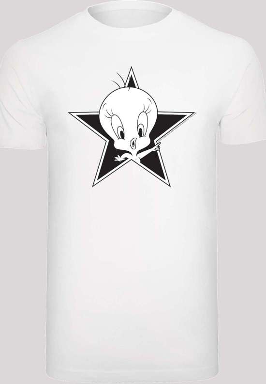 Рубашка с коротким рукавом Herren Looney Tunes Tweetie with T-Shirt Round Neck