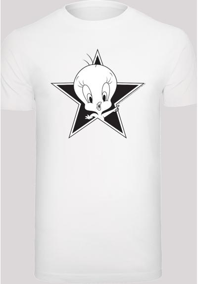 Рубашка с коротким рукавом Herren Looney Tunes Tweetie with T-Shirt Round Neck