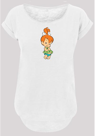 Рубашка с коротким рукавом Damen Pebbles Flintstone with Ladies Long Slub Tee