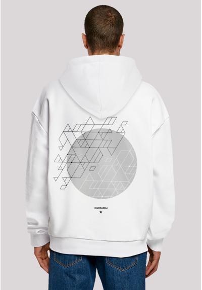 Толстовка с капюшоном Geometrics Grau