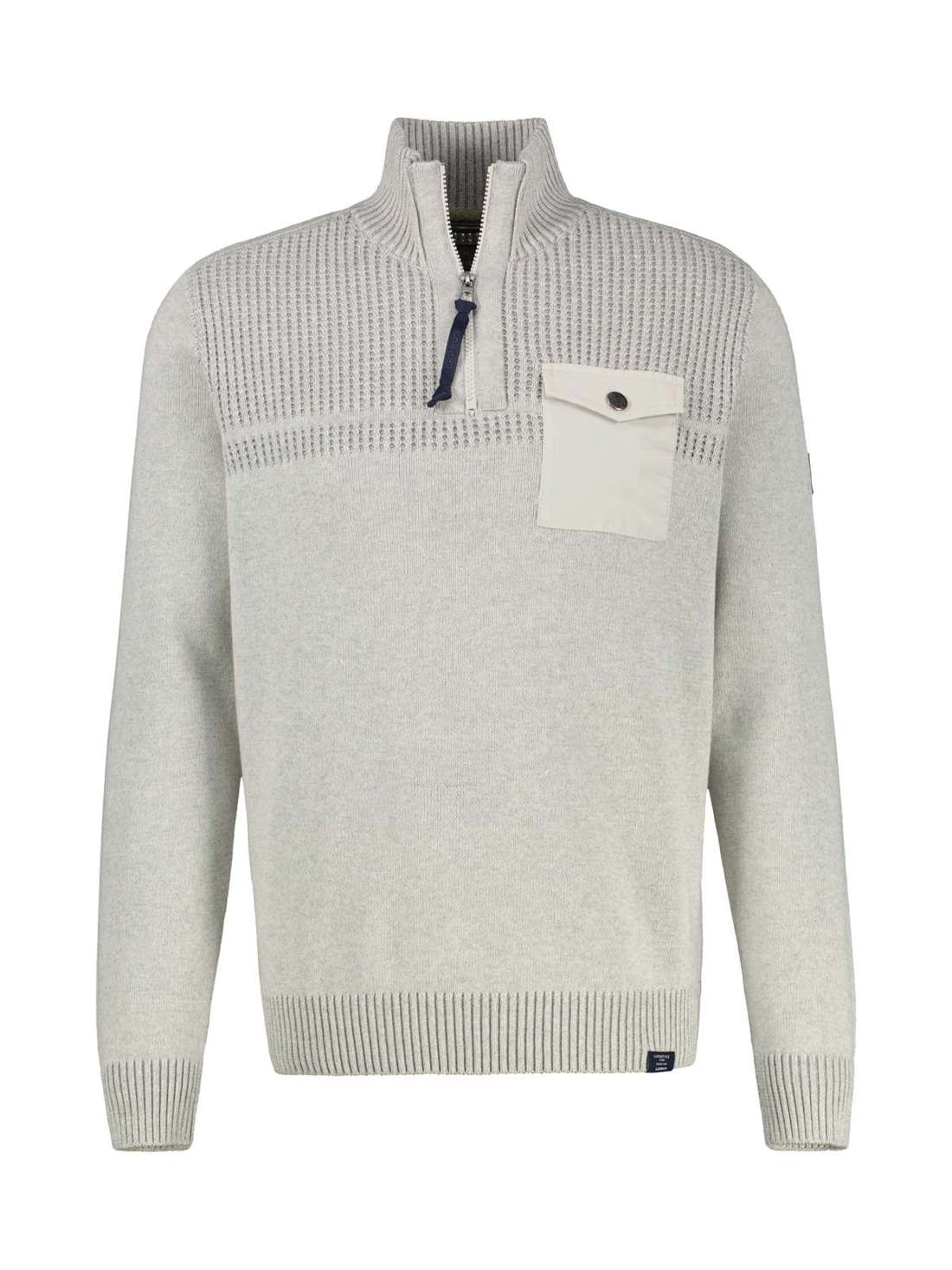 Тройер LERROS Stricktroyer mit unterschiedlichen Strickstrukturen