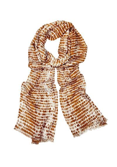 Модный шарф (1 шт.) с элегантным каплевидным узором.