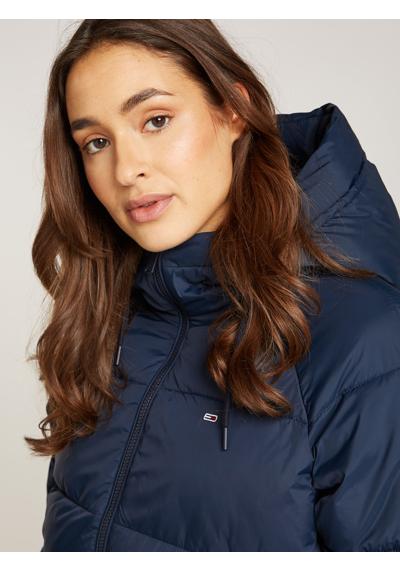 Стеганая куртка с капюшоном с вышитым логотипом TJW ASPEN PUFFER EXT
