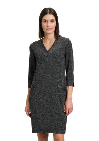 платье А-силуэта Businesskleid mit V-Ausschnitt