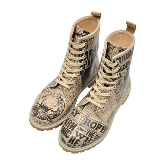 ботинки на шнуровке Damen Boots Daily Prophet Harry Potter Vegan Damen Boots /