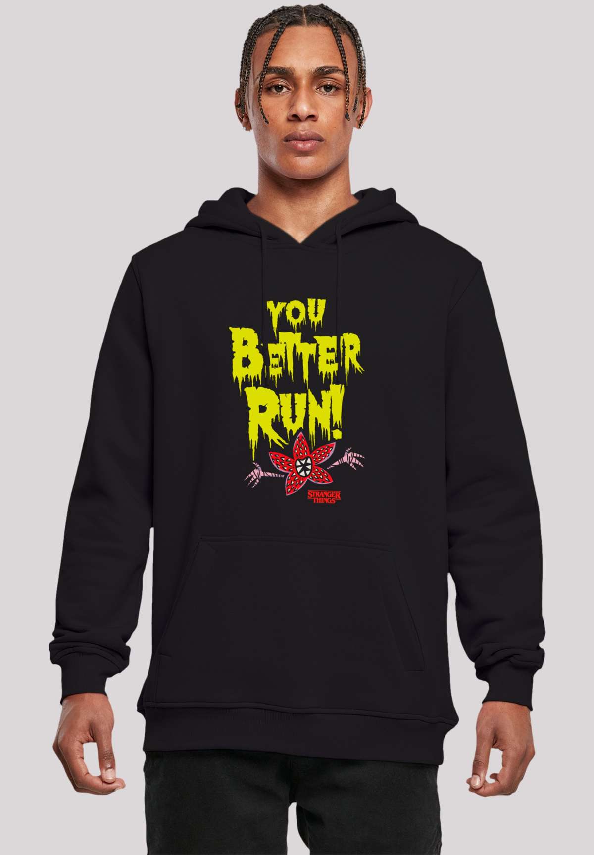 Толстовка с капюшоном Stranger Things You Better Run Netflix TV Series