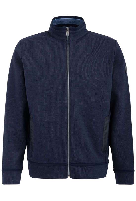 Толстовка с двухцветной структурой