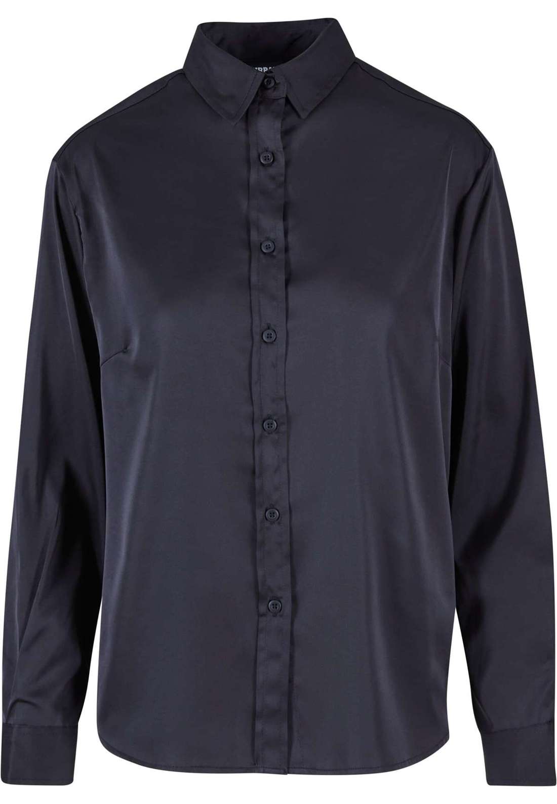 Рубашка с длинным рукавом Urban Classics Damen Ladies Satin Shirt