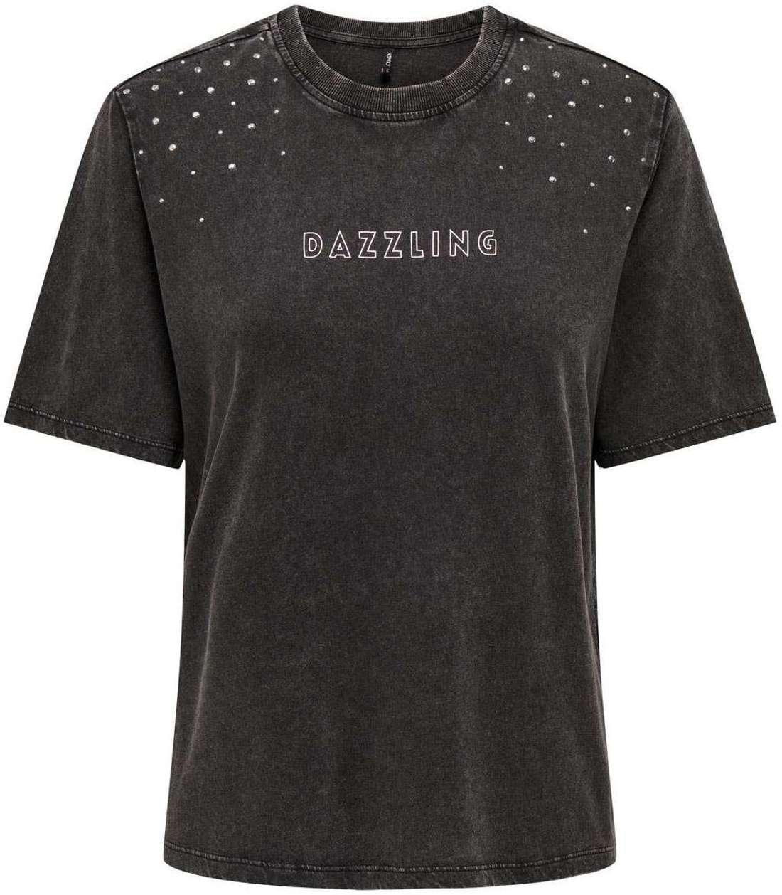 Рубашка с коротким рукавом ONLCANDISA BOXY S/S RHINES TOP BOX JRS