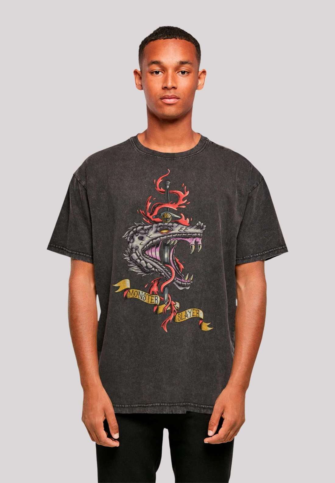 футболка The Witcher Monster Slayer Tattoo Netflix