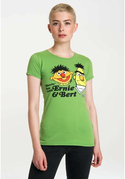 Футболка с лицензионным принтом Sesamstra?e – Ernie & Bert