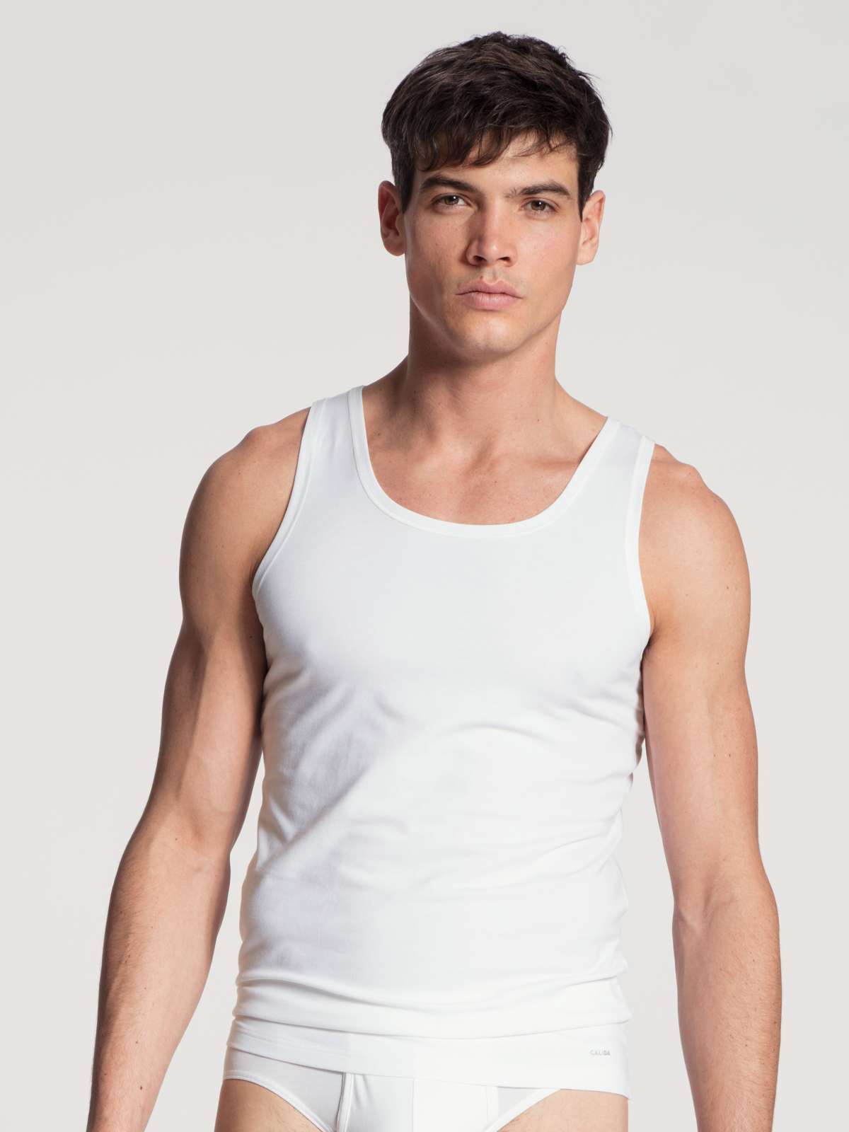 Верх подмышками с круглым вырезом Cotton Code