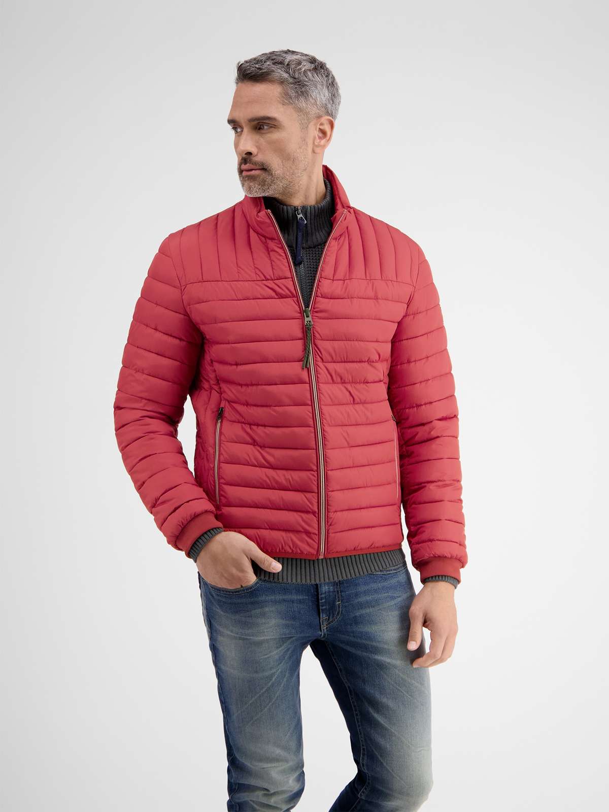 Стеганая куртка LERROS Leichter Herren Steppblouson