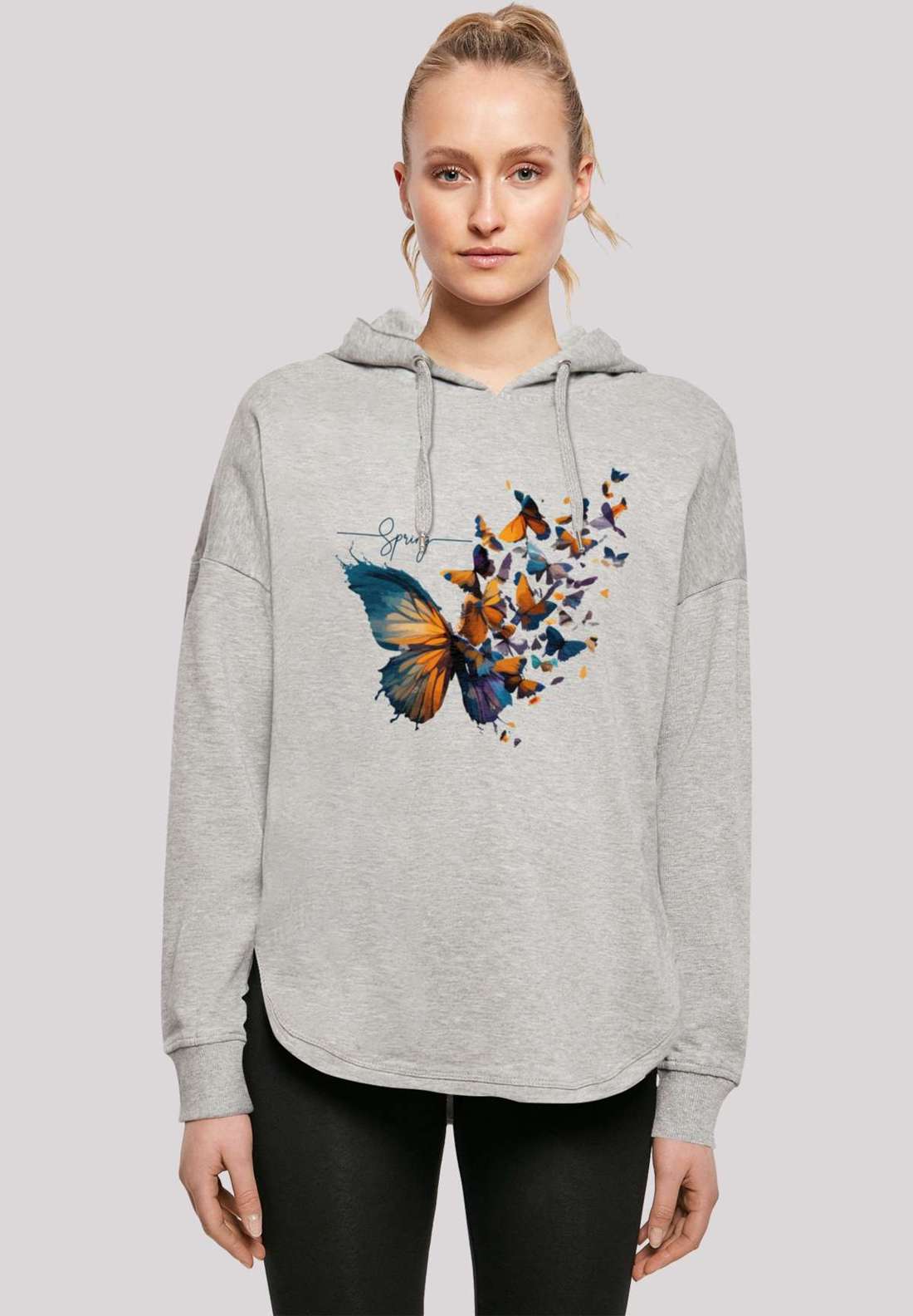 Толстовка с капюшоном Schmetterling Frühling Oversize Hoodie