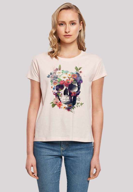 футболка Totenkopf Blumen
