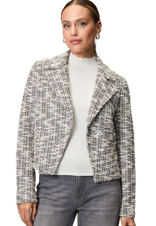 Пиджак-пиджак zero Blazer Bouclè mit Reverskragen