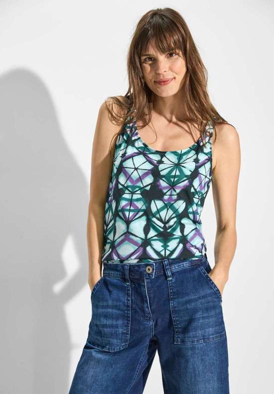 Рубашка с принтом