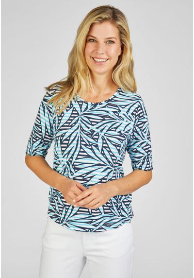 Рубашка с принтом Tropisch gemustertes T-Shirt