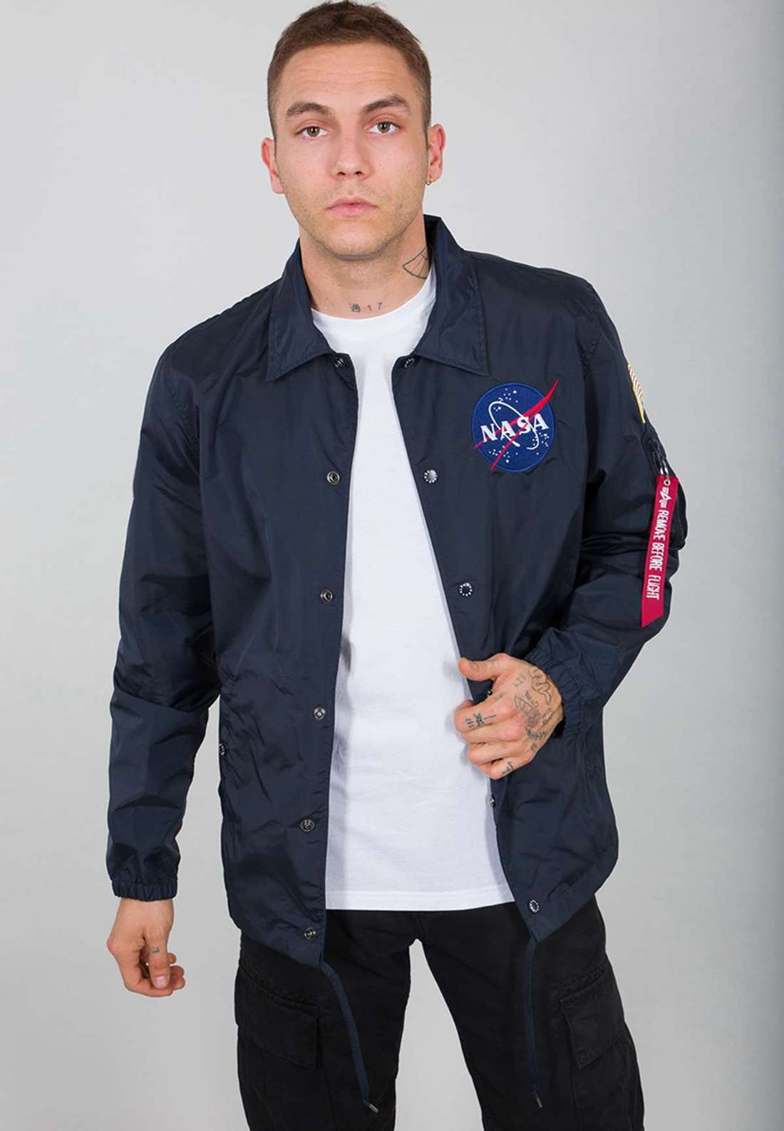 Куртка-бомбер Men - Outdoor Jackets NASA Coach Jacket