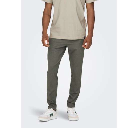 Чинос ONSMARK SLIM HERRINGBONE 2911 PANT NOOS