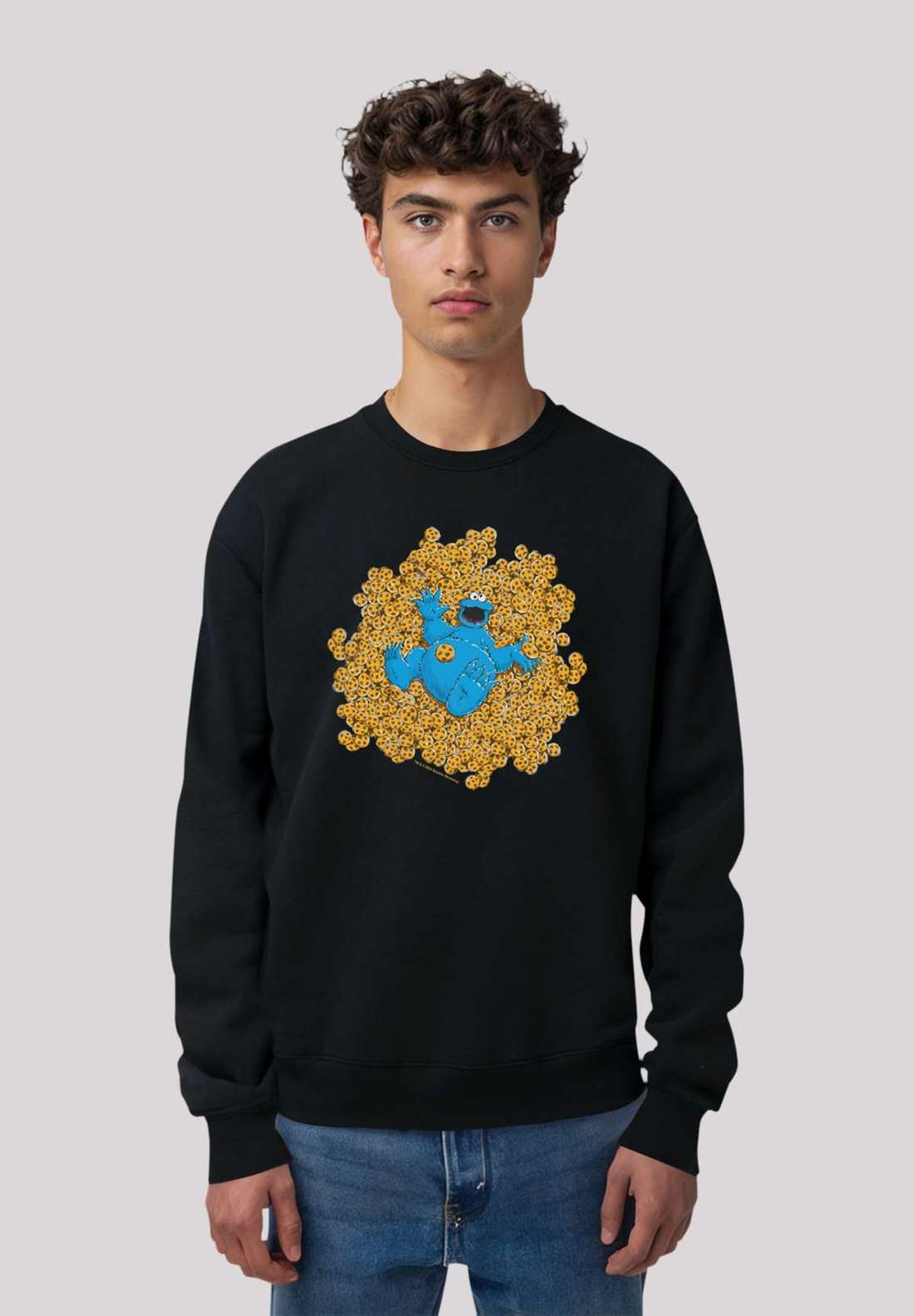 толстовка Sesamstra?e Cookie Monster Coockie Bad