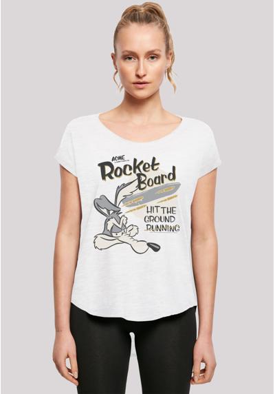 футболка Looney Tunes Wile E Rocket Board Cartoon