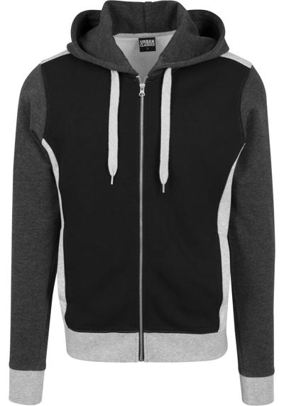 Толстовка Urban Classics Herren 3- Tone Sweat Zip Hoody