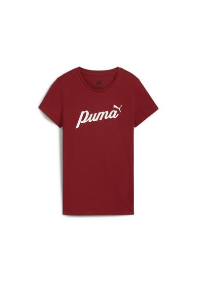 футболка ESS+ Script T-Shirt Damen