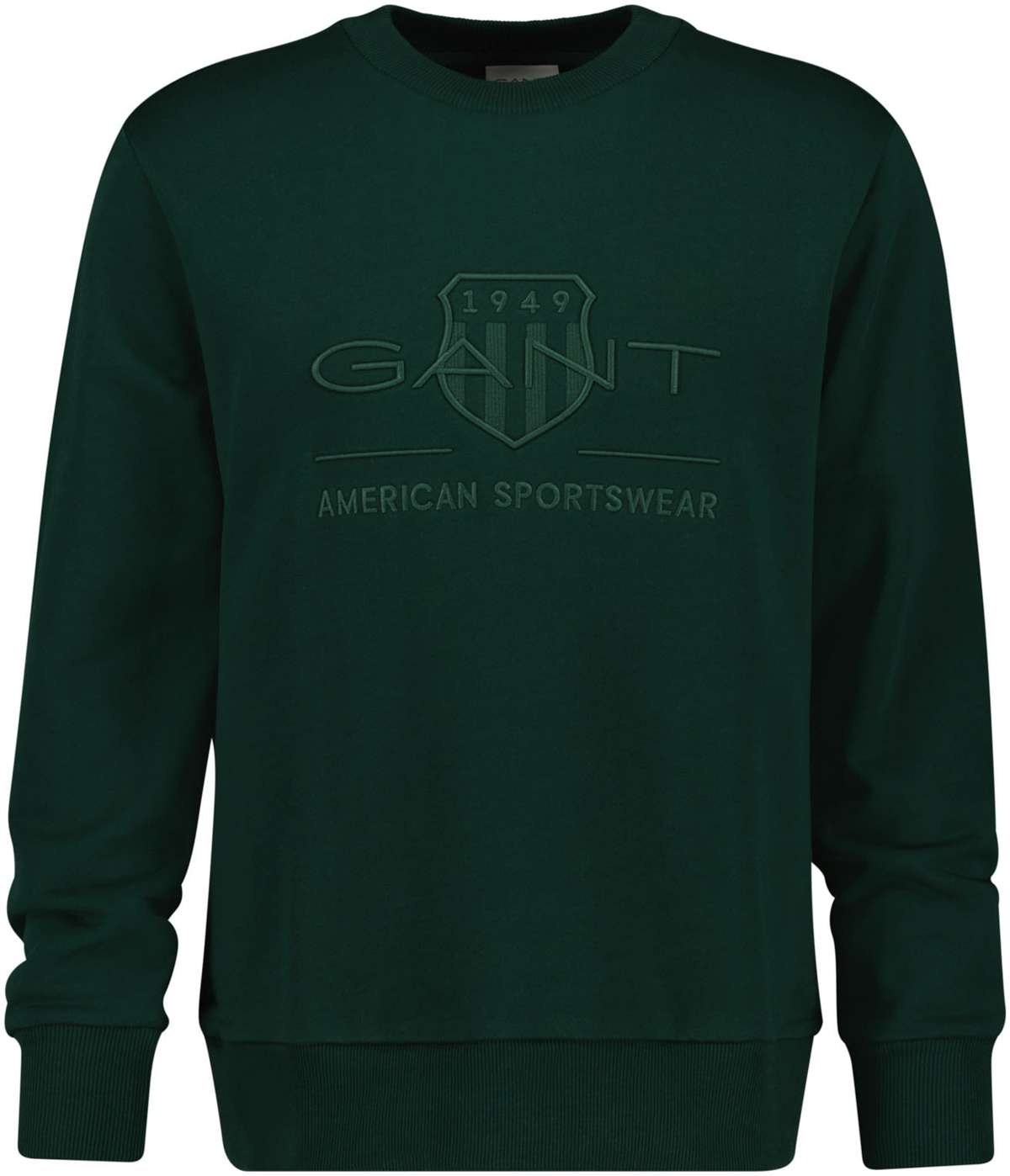Толстовка с вышивкой логотипа REG TONAL SHIELD C-NECK SWEAT