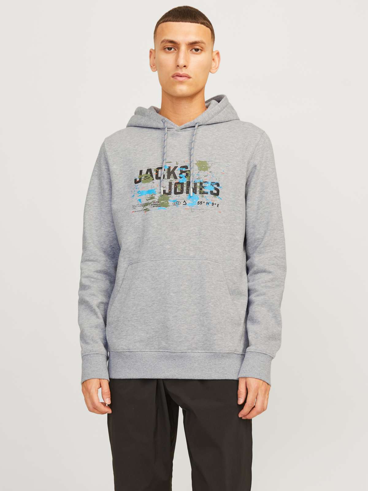 Толстовка с капюшоном JCOOUTDOOR LOGO SWEAT HOOD SN
