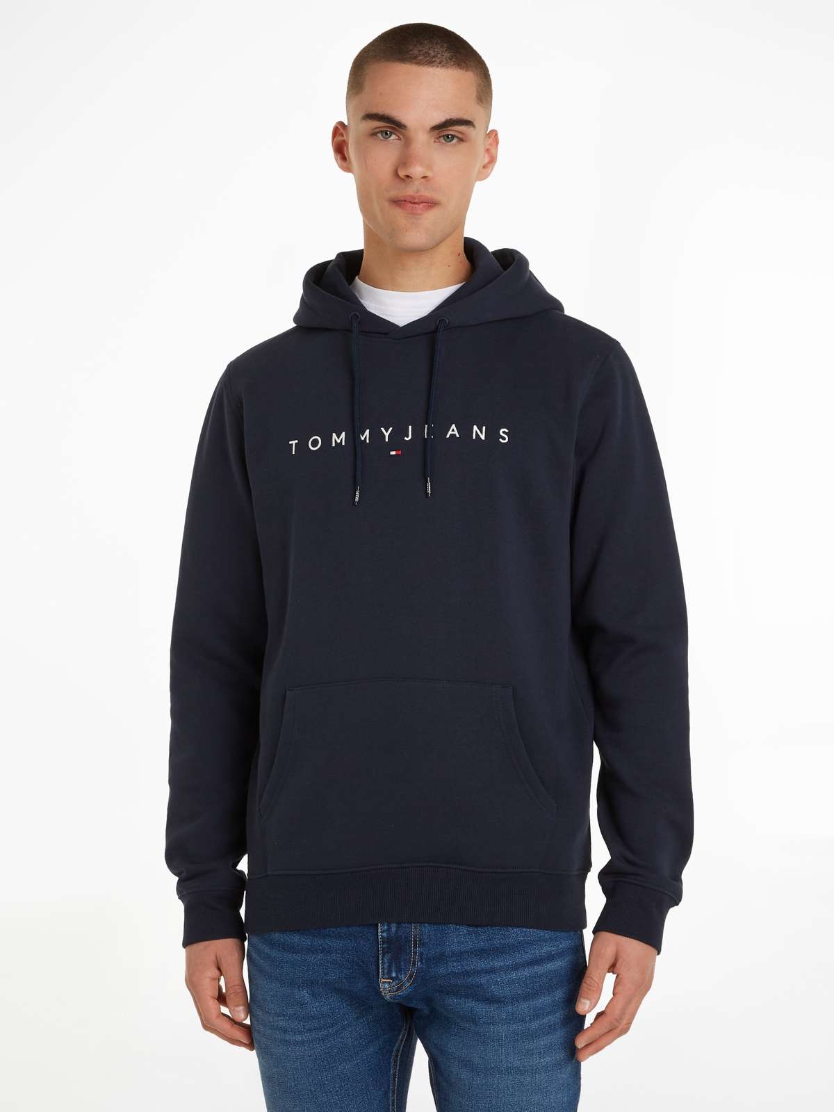 Толстовка с капюшоном и кулиской TJM REG LINEAR LOGO HOODIE EXT