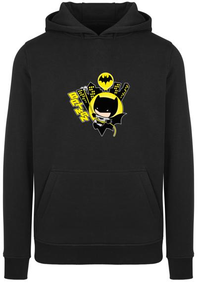 толстовка Herren Chibi Batman Swinging with Fitted heavy hoody
