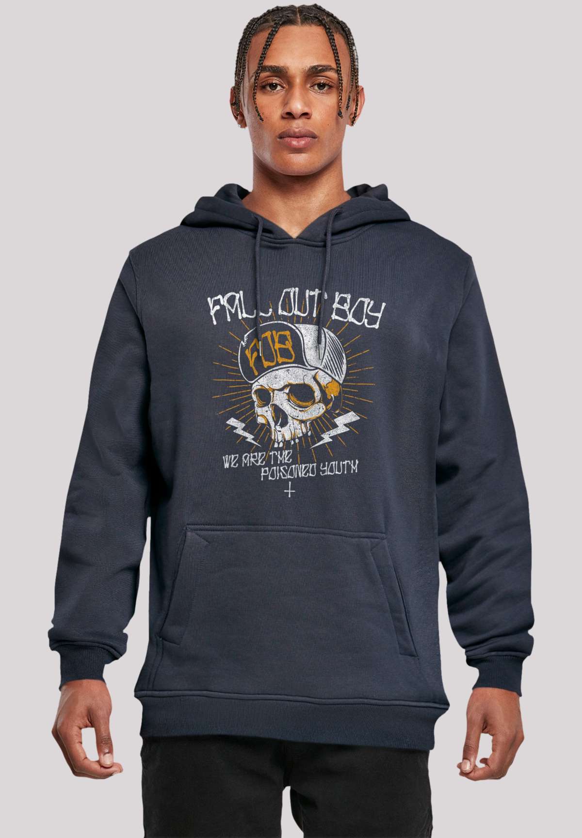 Толстовка с капюшоном Fall Out Boy Chest Youth Skull