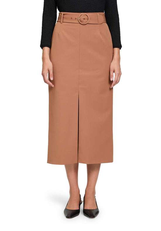 Юбка макси Midirock mit Gürtel