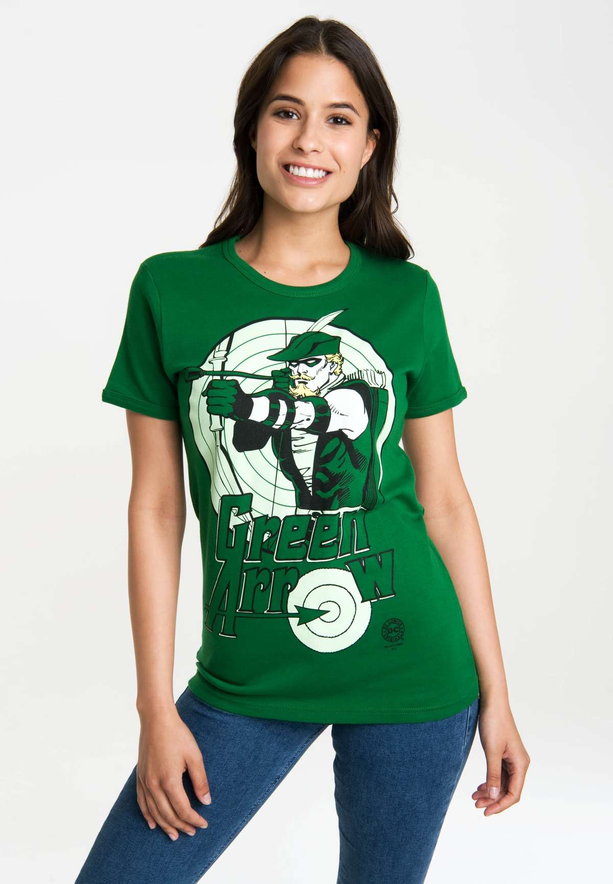 Футболка с лицензионным оригинальным дизайном Green Lantern