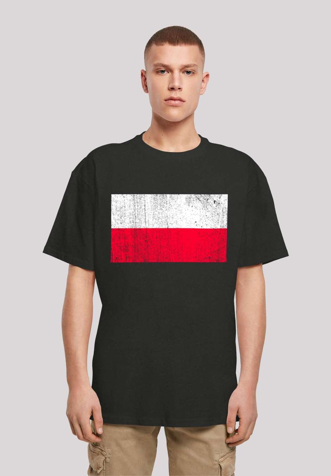 футболка Poland Polen Flagge distressed