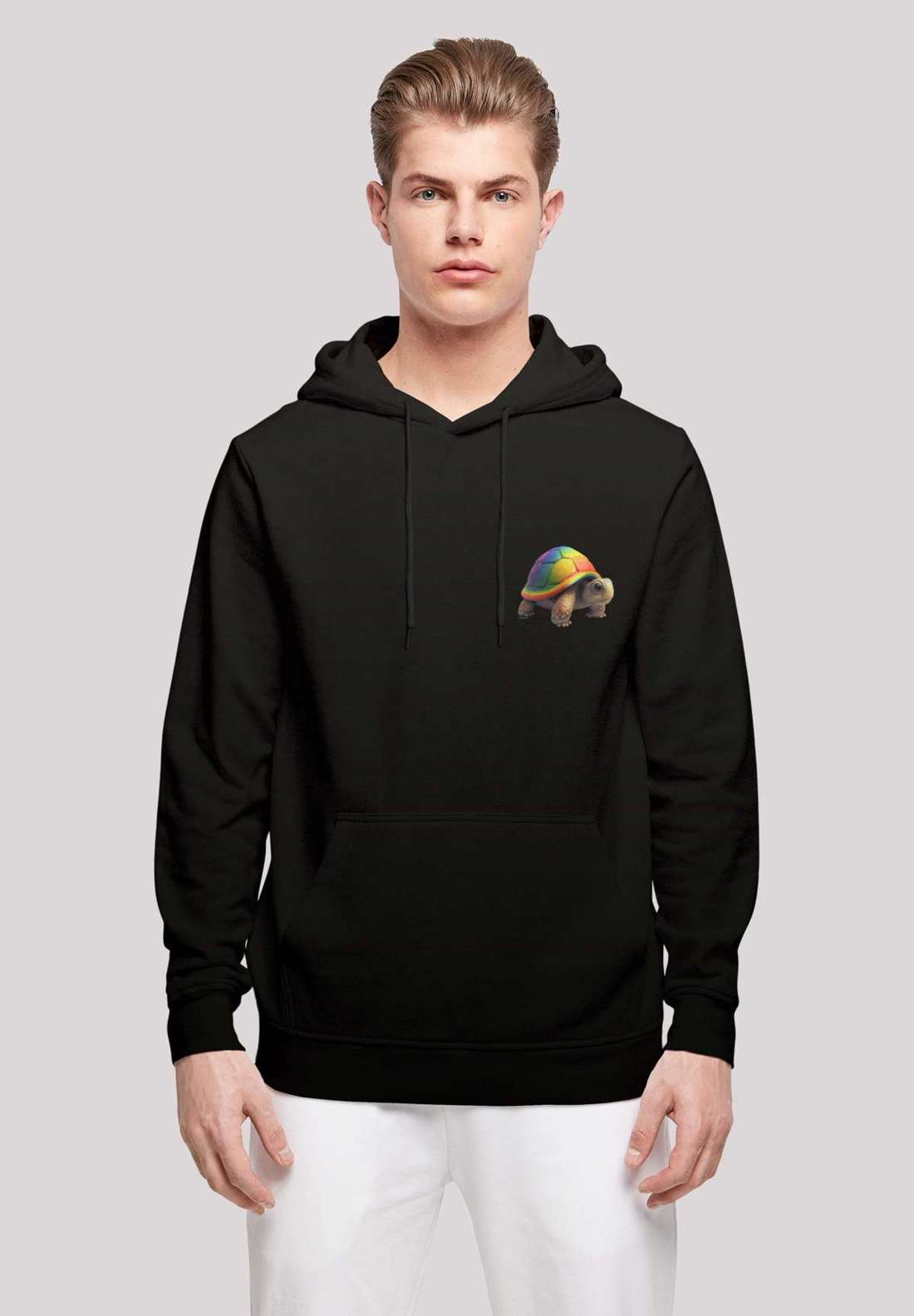 Толстовка с капюшоном Rainbow Turtle HOODIE UNISEX
