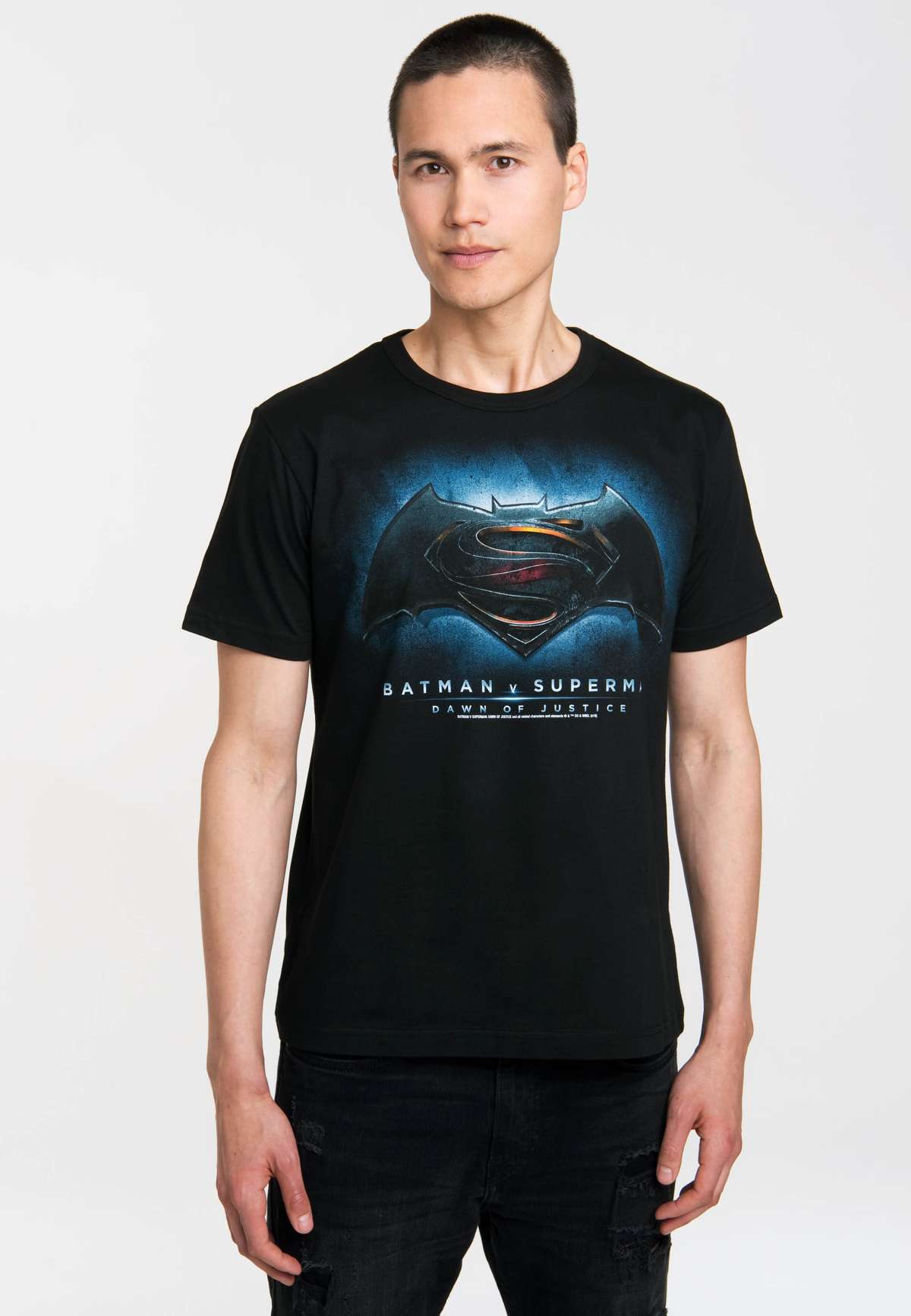 Футболка с крутым принтом спереди Batman v Superman - Dawn of Justice