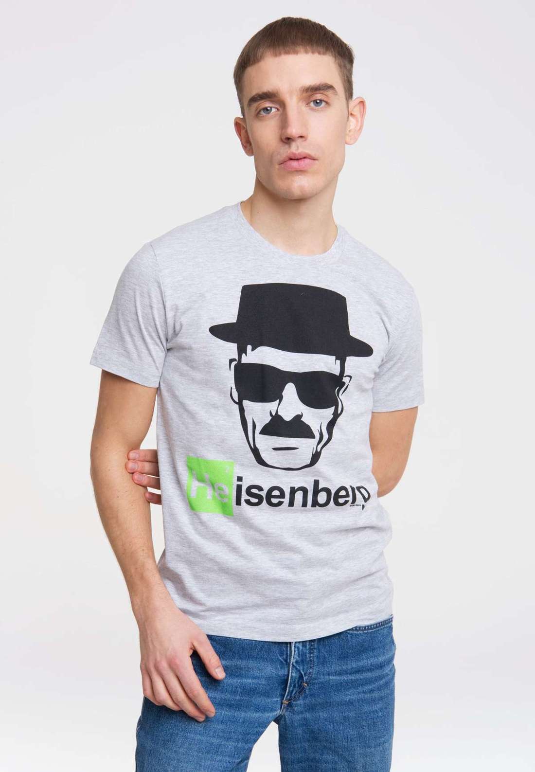 Футболка с принтом спереди Heisenberg