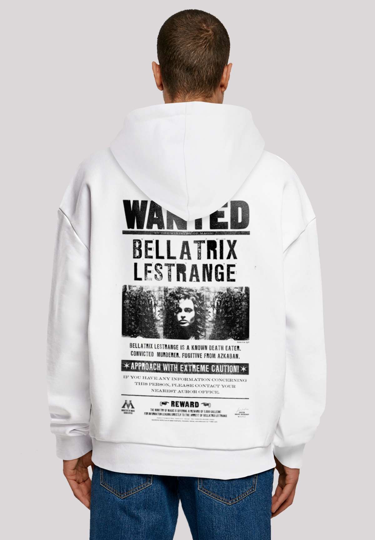 Толстовка с капюшоном Harry Potter Bellatrix Lestrange Wanted
