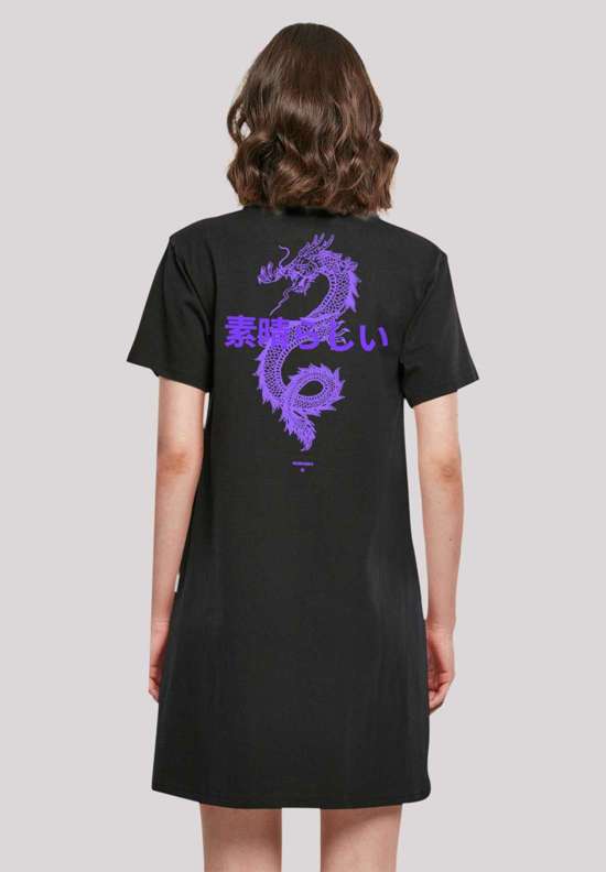 Платье-рубашка Drache Japan Damen T-Shirt Kleid